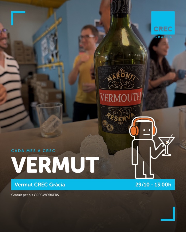 Cartel vermut CREC Gràcia